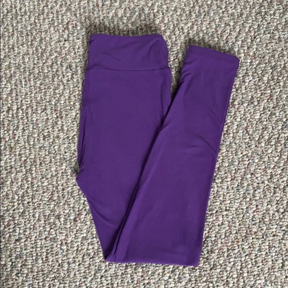 LuLaRoe Purple Leggings
